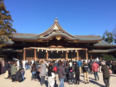 2017年1月　安全祈願 & 新年会