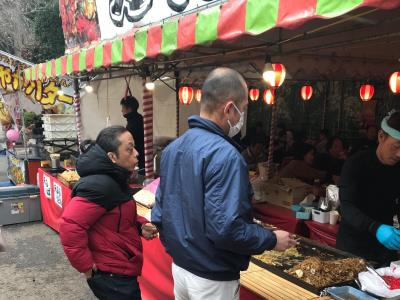 2018年1月　寒川神社へ安全祈願　＆　新年会